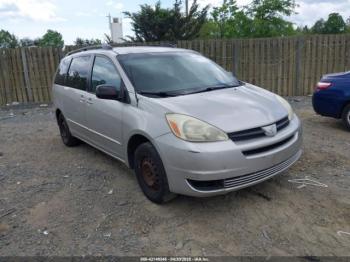  Salvage Toyota Sienna