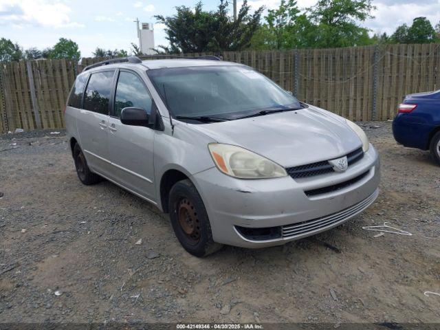  Salvage Toyota Sienna
