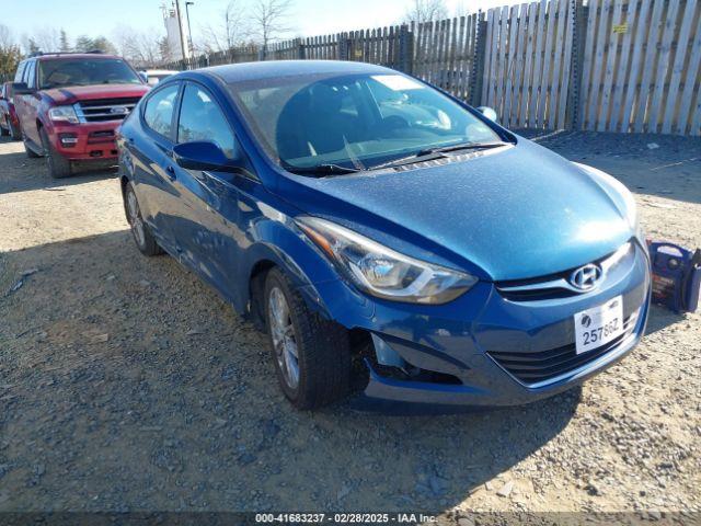  Salvage Hyundai ELANTRA