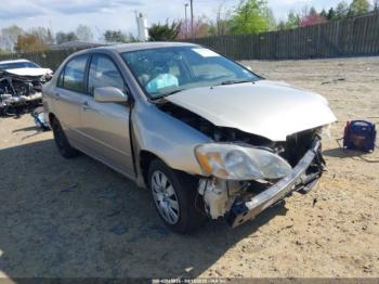  Salvage Toyota Corolla