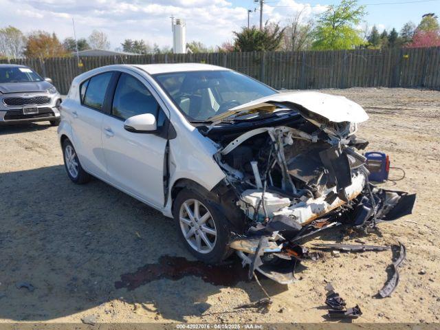  Salvage Toyota Prius c