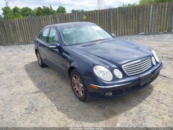  Salvage Mercedes-Benz E-Class