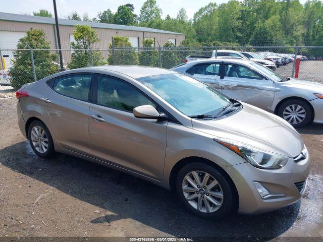  Salvage Hyundai ELANTRA