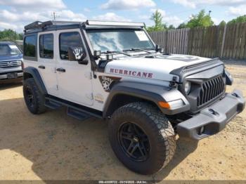  Salvage Jeep Wrangler