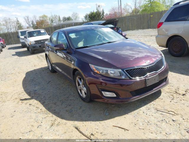  Salvage Kia Optima