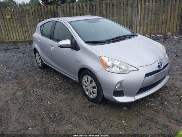  Salvage Toyota Prius c