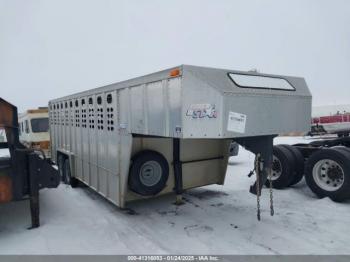  Salvage Wilson Trailer Co Livestock