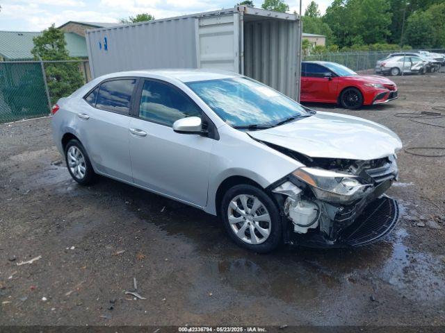  Salvage Toyota Corolla