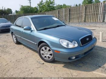  Salvage Hyundai SONATA