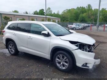 Salvage Toyota Highlander