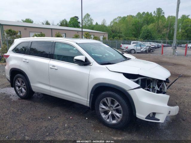  Salvage Toyota Highlander
