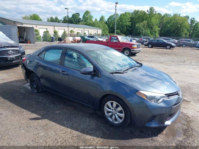  Salvage Toyota Corolla