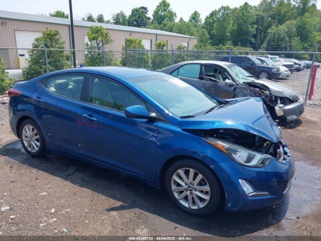  Salvage Hyundai ELANTRA