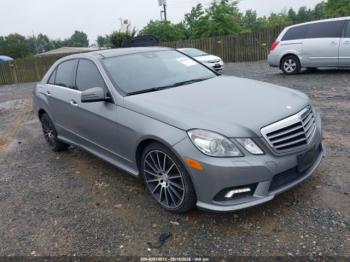  Salvage Mercedes-Benz E-Class
