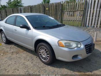  Salvage Chrysler Sebring