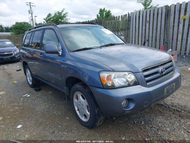  Salvage Toyota Highlander