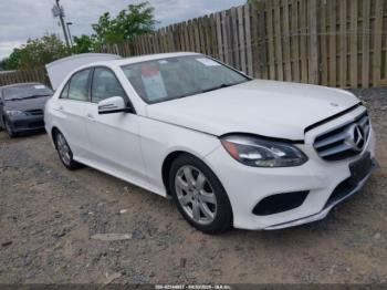  Salvage Mercedes-Benz E-Class