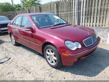 Salvage Mercedes-Benz C-Class