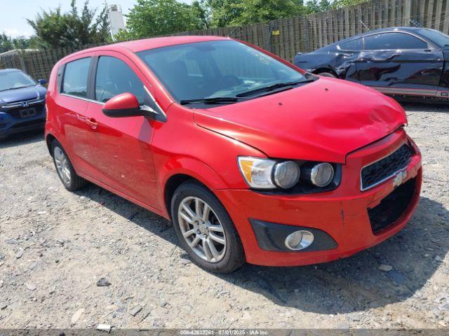 Salvage Chevrolet Sonic