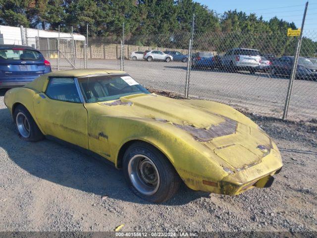  Salvage Chevrolet Corvette