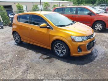  Salvage Chevrolet Sonic