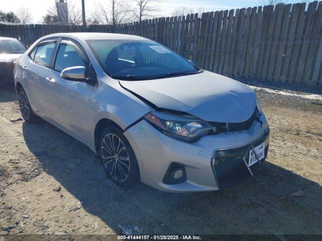  Salvage Toyota Corolla