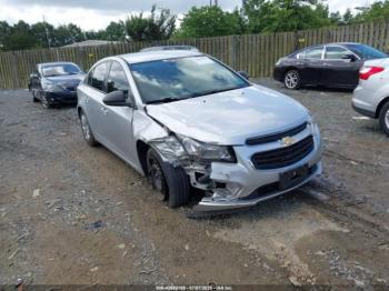  Salvage Chevrolet Cruze