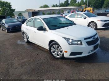 Salvage Chevrolet Cruze