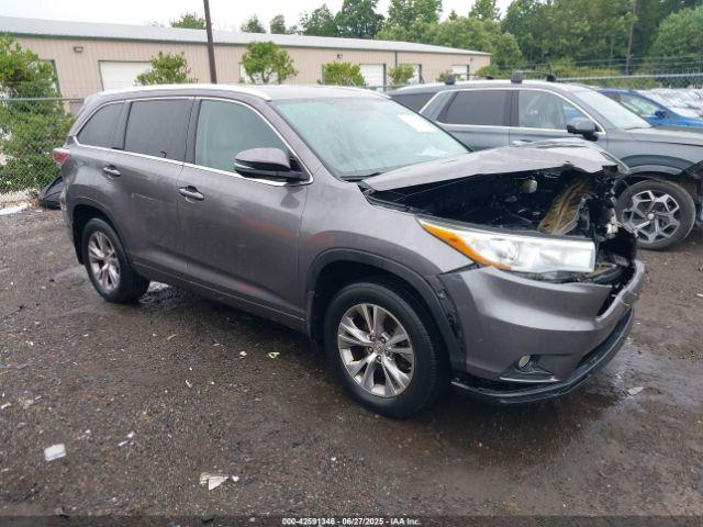  Salvage Toyota Highlander