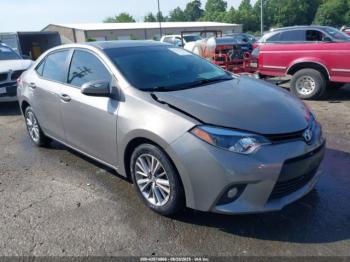  Salvage Toyota Corolla