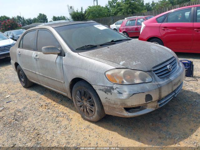  Salvage Toyota Corolla