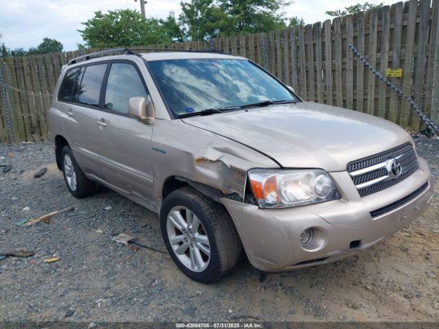  Salvage Toyota Highlander