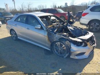  Salvage Mercedes-Benz E-Class