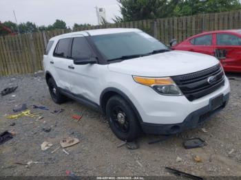  Salvage Ford Police Interceptor