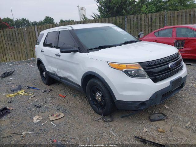  Salvage Ford Police Interceptor