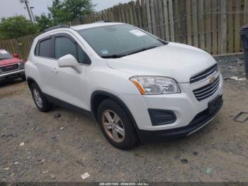 Salvage Chevrolet Trax