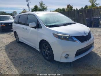  Salvage Toyota Sienna