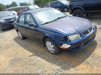  Salvage Toyota Corolla