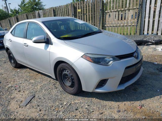  Salvage Toyota Corolla