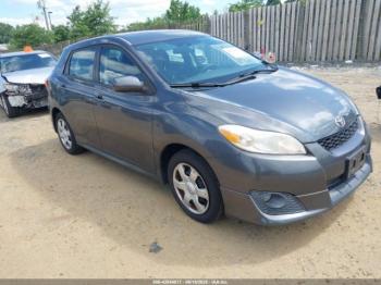  Salvage Toyota Matrix