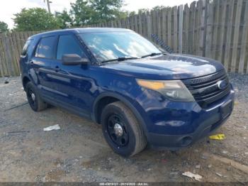  Salvage Ford Police Interceptor