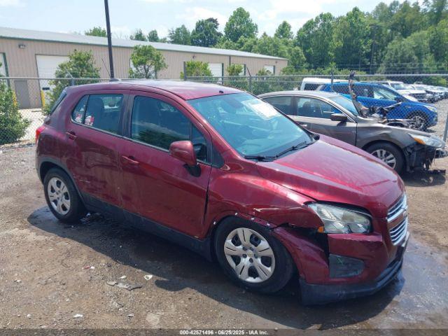 Salvage Chevrolet Trax