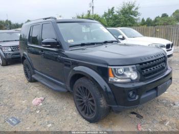  Salvage Land Rover LR4