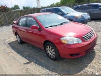  Salvage Toyota Corolla