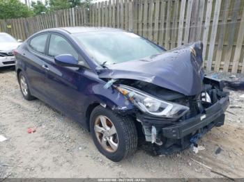  Salvage Hyundai ELANTRA