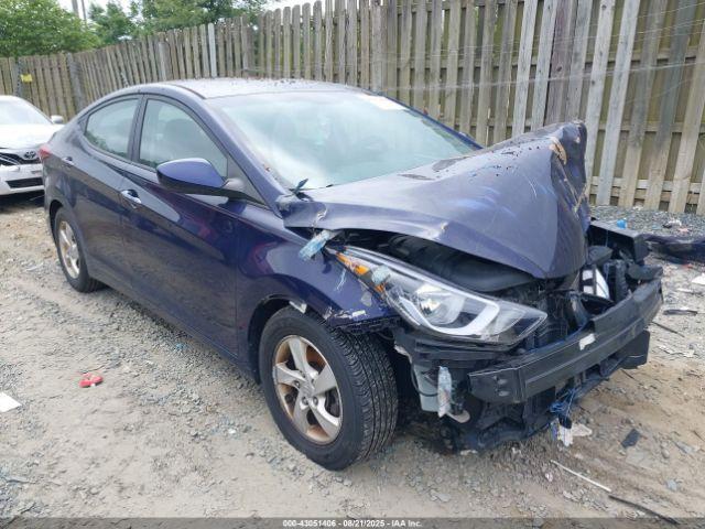  Salvage Hyundai ELANTRA
