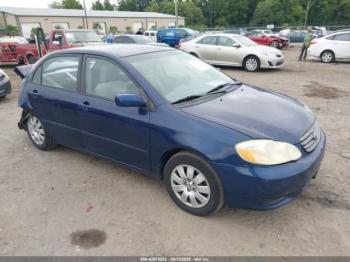  Salvage Toyota Corolla