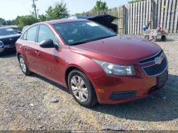  Salvage Chevrolet Cruze