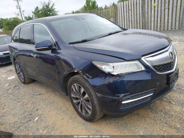  Salvage Acura MDX
