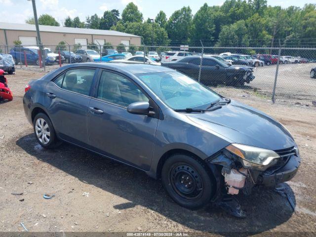  Salvage Toyota Corolla